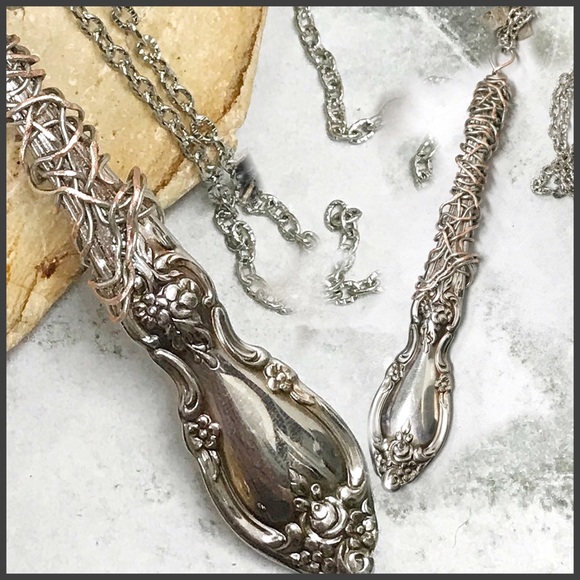 Fashion Jewelry Jewelry - BOGO💫Wickedly Wrapped Spoon Pendant